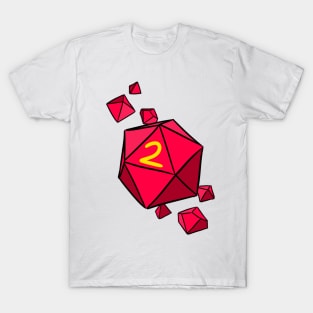 Two Crew [Dice, No Text] T-Shirt